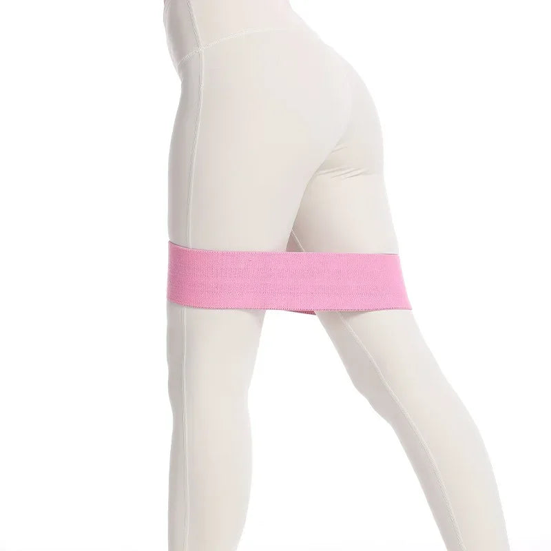 3Pcs/Set Elastic Fabric Bands Fitness Resistance Non-Slip Yoga Pilates Circle Expander Bands Gym Training Workout Equip