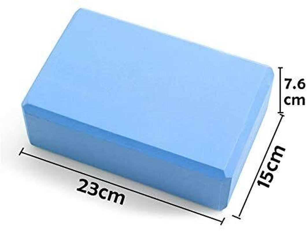 Yoga Block Fitness Foam Brick Pilates Balance Stretching Exercise Gym Workout UK