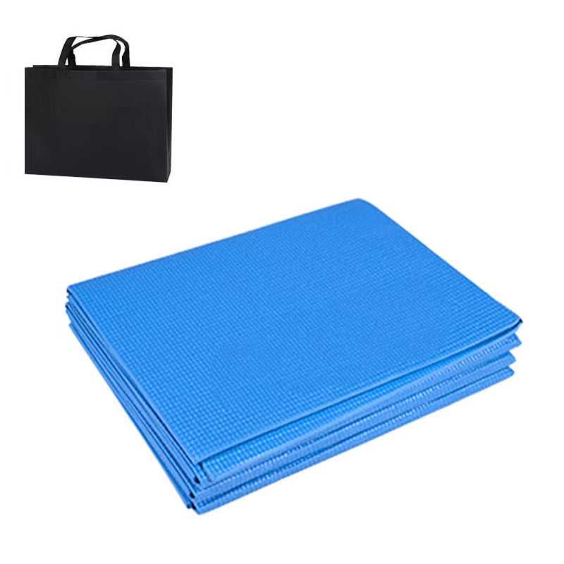 Foldable Non-Slip Yoga Mat for Exercise,Gym Fitness, Pilates Supplies, Floor Play