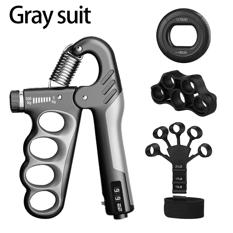 5-60Kg/5-100Kg Grip Strength Gym Wrist Expander Hand Strengthener Adjustable Muscle Recovery Fitness Hand Strength Exercise