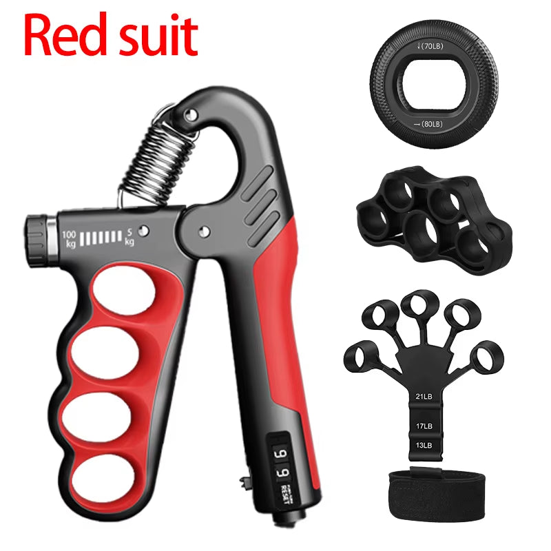 5-60Kg/5-100Kg Grip Strength Gym Wrist Expander Hand Strengthener Adjustable Muscle Recovery Fitness Hand Strength Exercise