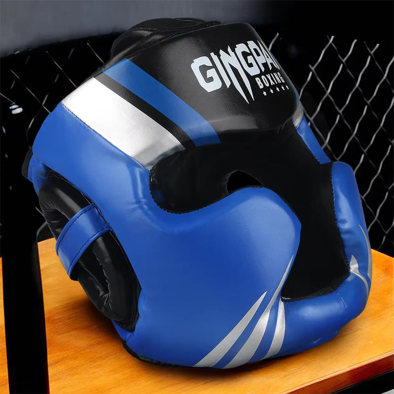 Kickboxing Helmet Karate Muay Thai Guantes De Boxeo Free Fight Headgear MMA Head Guard Sanda Training Equipment