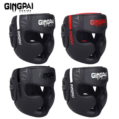 Kickboxing Helmet Karate Muay Thai Guantes De Boxeo Free Fight Headgear MMA Head Guard Sanda Training Equipment