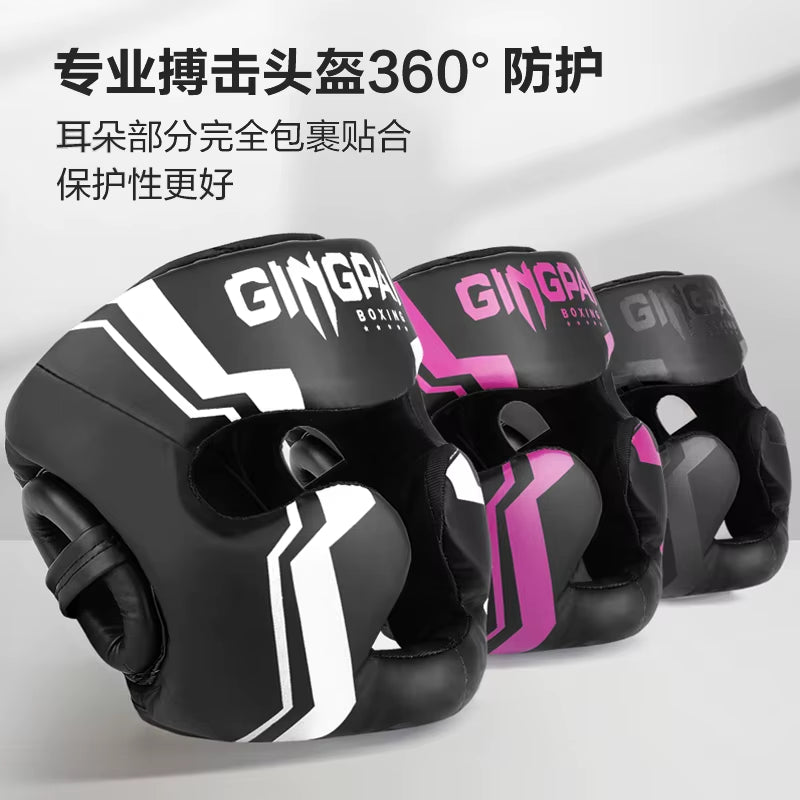 Kickboxing Helmet Karate Muay Thai Guantes De Boxeo Free Fight Headgear MMA Head Guard Sanda Training Equipment