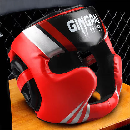 Kickboxing Helmet Karate Muay Thai Guantes De Boxeo Free Fight Headgear MMA Head Guard Sanda Training Equipment